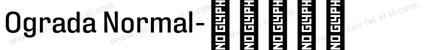 Ograda Normal字体转换